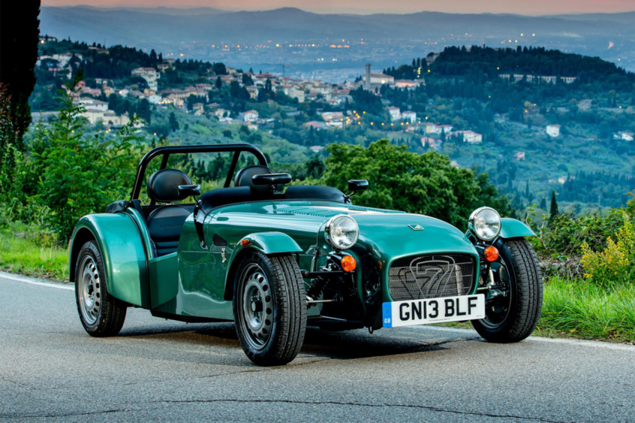 autos, cars, caterham, lightweight caterham seven 170 goes on sale in the uk