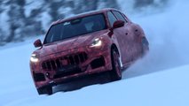 autos, cars, maserati, maserati grecale teasers show off cold-weather testing