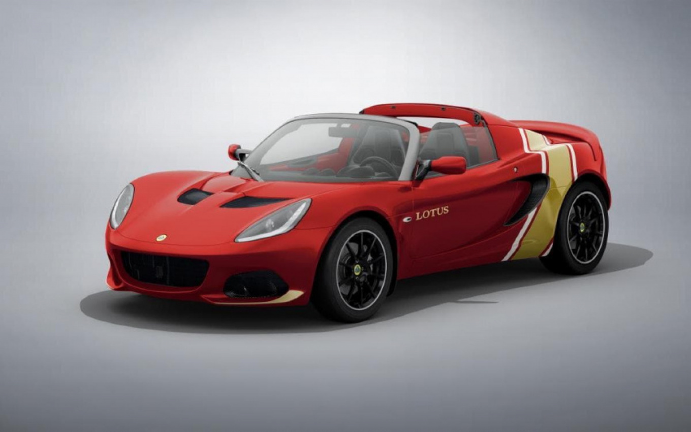autos, cars, lotus, classic heritage edition elise is latest lotus special edition