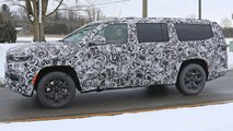 autos, cars, jeep, long-wheelbase jeep wagoneer spied for first time