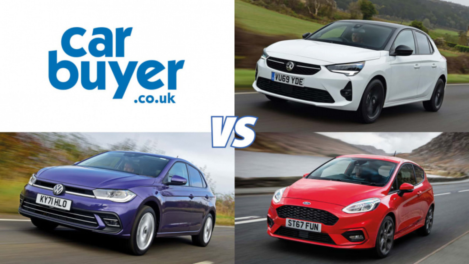 android, autos, cars, ford, reviews, volkswagen, compare cars, corsa-e hatchback, fiesta hatchback, fiesta st hatchback, ford fiesta, polo hatchback, superminis, volkswagen polo, android, volkswagen polo vs ford fiesta vs vauxhall corsa: which should you buy?