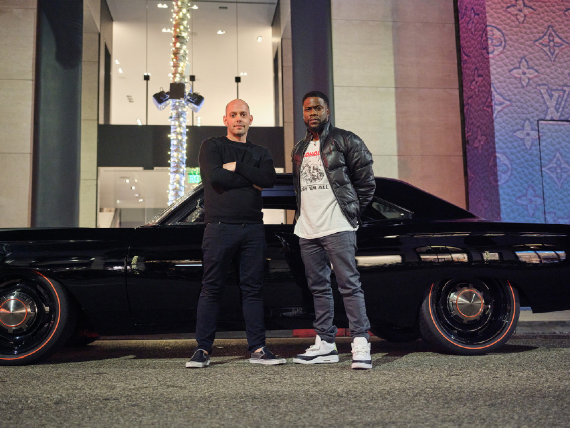 autos, cars, hp, news, plymouth, celebrities, classics, galleries, restomod, tuning, video, check out kevin hart’s new custom ’69 plymouth road runner with a 940-hp hellephant v8