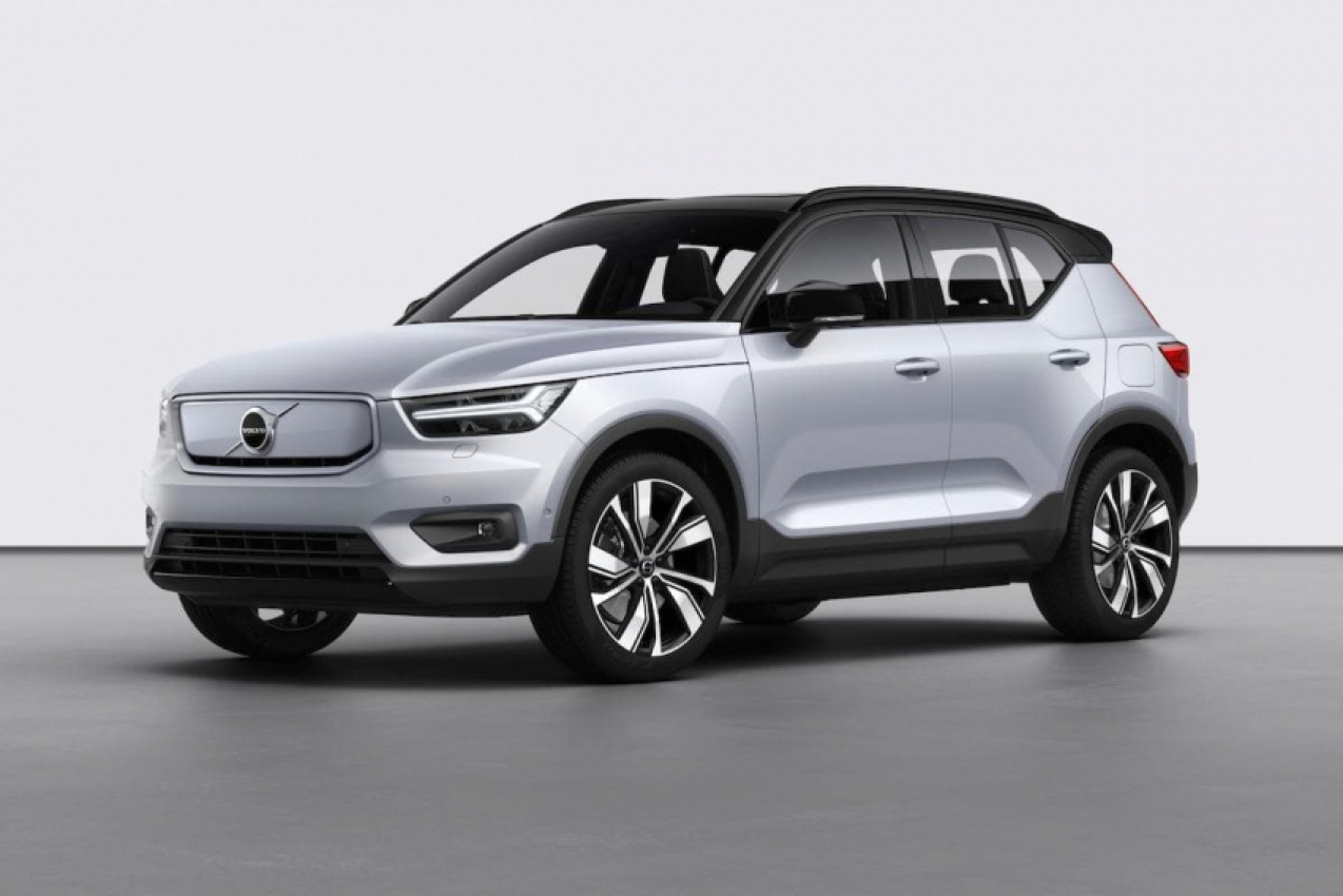 autos, cars, volvo, volvo xc40, android, all-electric volvo xc40 recharge revealed