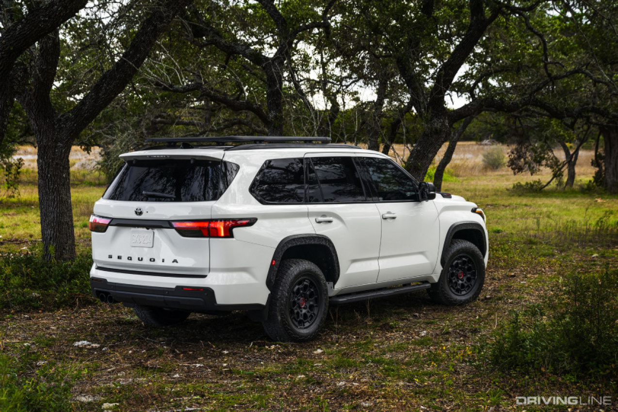 autos, cars, import, toyota, land cruiser, part tundra, part land cruiser: the twin-turbo, hybrid 2023 sequoia is toyota's new flagship suv