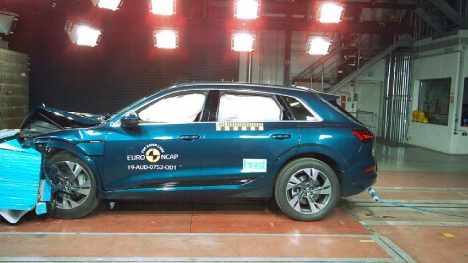 audi, autos, cars, audi e-tron, audi e-tron electric car among five-star safety winners