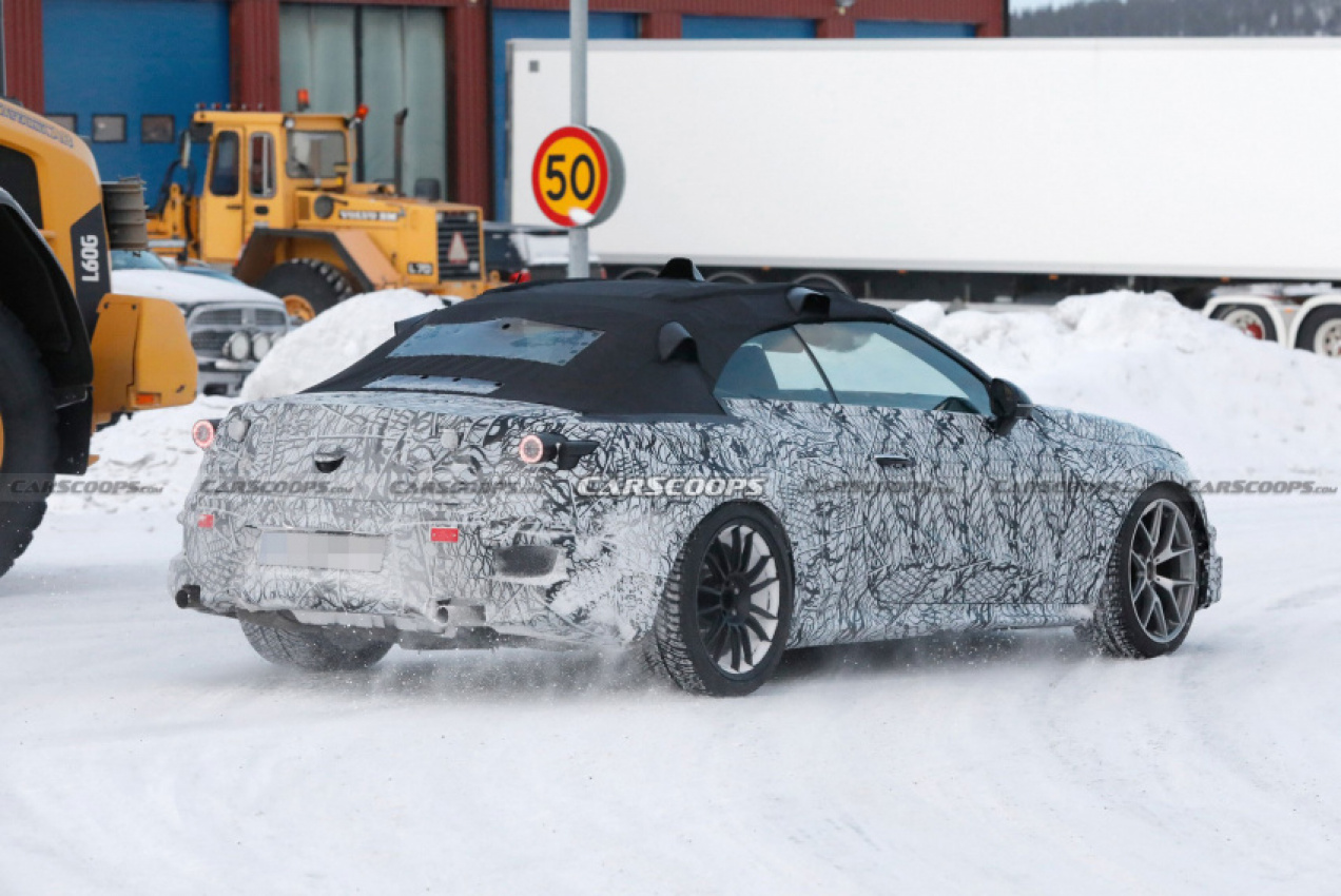 autos, cars, mercedes-benz, mg, news, mercedes, mercedes amg, mercedes c-class, mercedes scoops, scoops, 2023 mercedes-amg cle spied, is it a 63 variant?