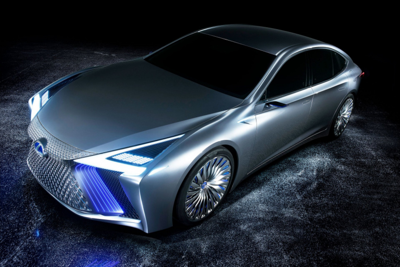 autos, cars, lexus, tokyo show debut for flagship lexus ls+ concept