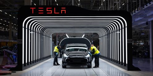 autos, cars, news, space, spacex, tesla, tesla says its still working to finalize gigafactory berlin, texas production timelines