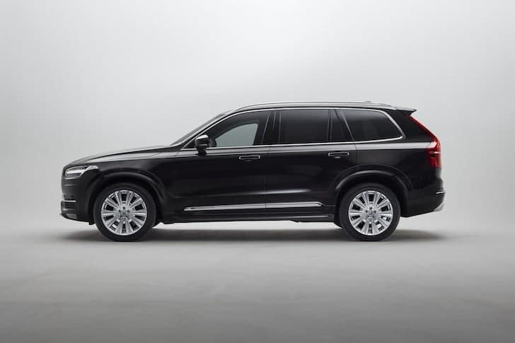 autos, cars, volvo, volvo xc90, volvo xc90 armoured suits up for security work