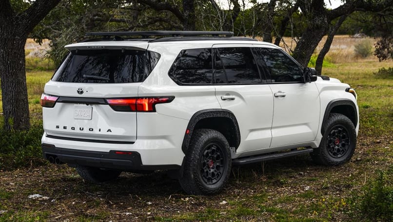 autos, cars, toyota, hybrid cars, industry news, off road, showroom news, toyota news, toyota suv range, better than an lc300? 2023 toyota sequoia is the landcruiser cousin with a potent twin-turbo petrol v6 punching out 790nm of torque!