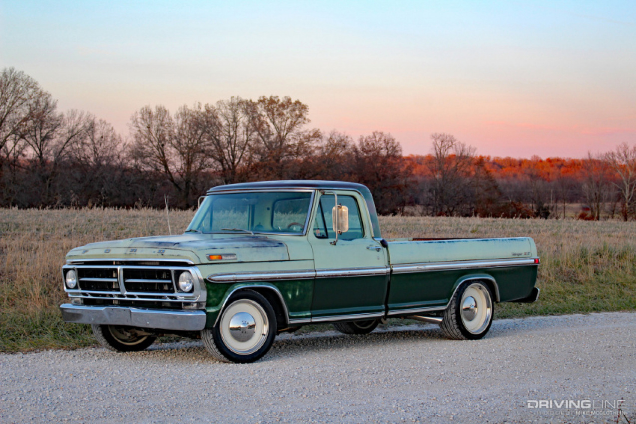 autos, cars, domestic, patina perfect: a coyote-powered ’71 f-100 that’s just right