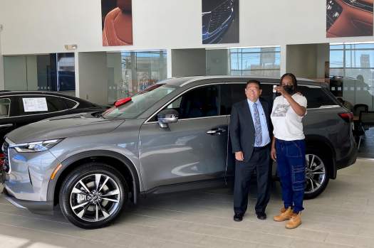 autos, infiniti, news, android, infiniti qx60, android, first 2022 infiniti qx60 handed over to happy customer in alabama