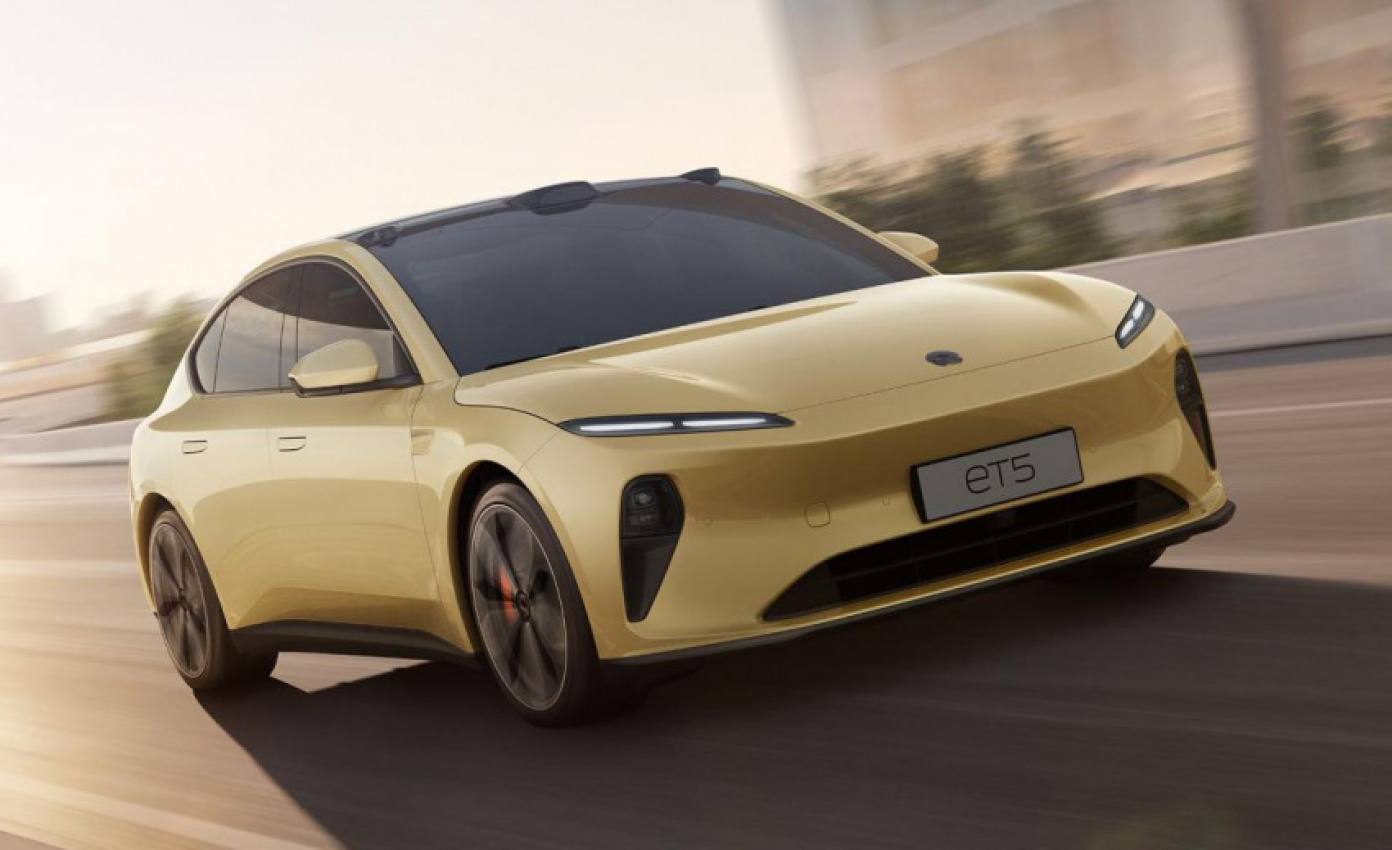 autos, cars, news, nio, nio et5, chinese electric carmaker nio unveils new sedan