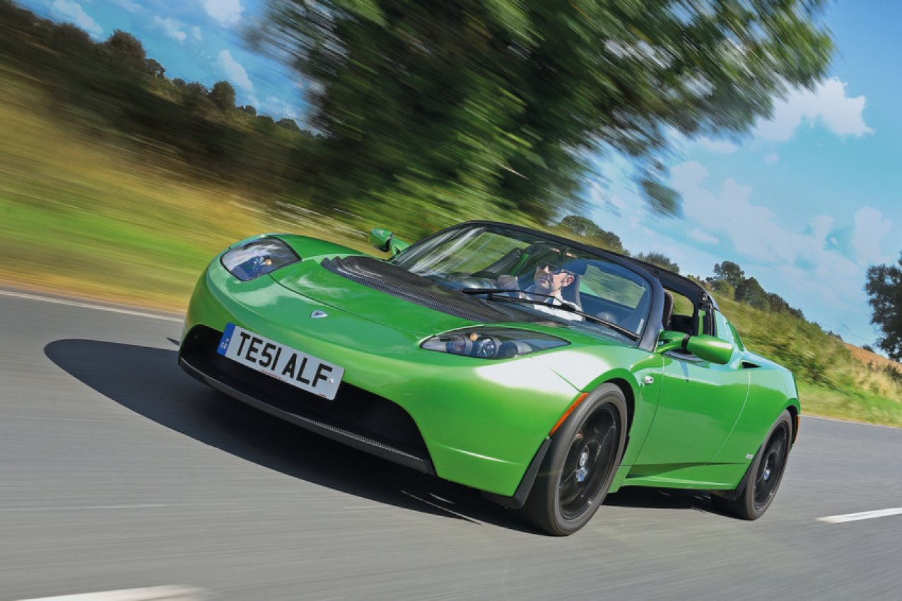 autos, cars, tesla, back to the future: why the tesla roadster is the first true electric classic car of the modern era