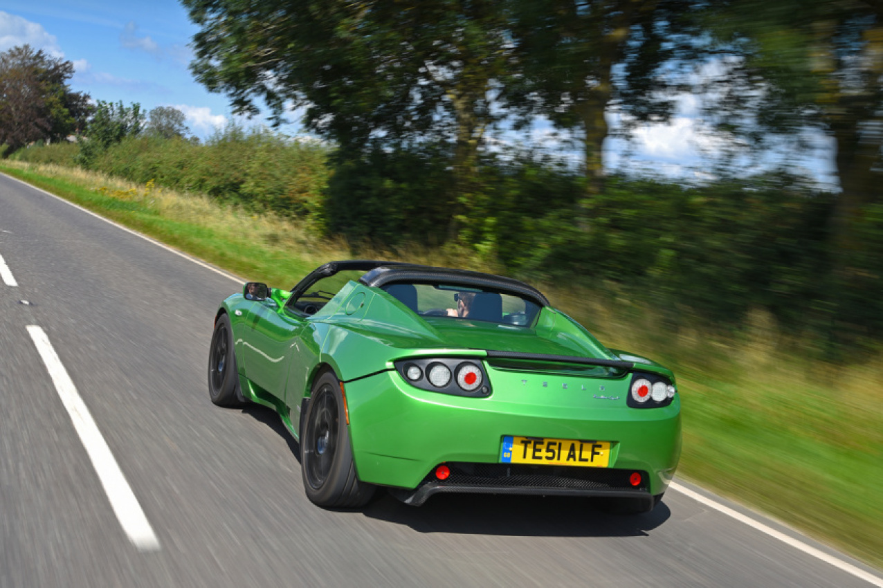 autos, cars, tesla, back to the future: why the tesla roadster is the first true electric classic car of the modern era