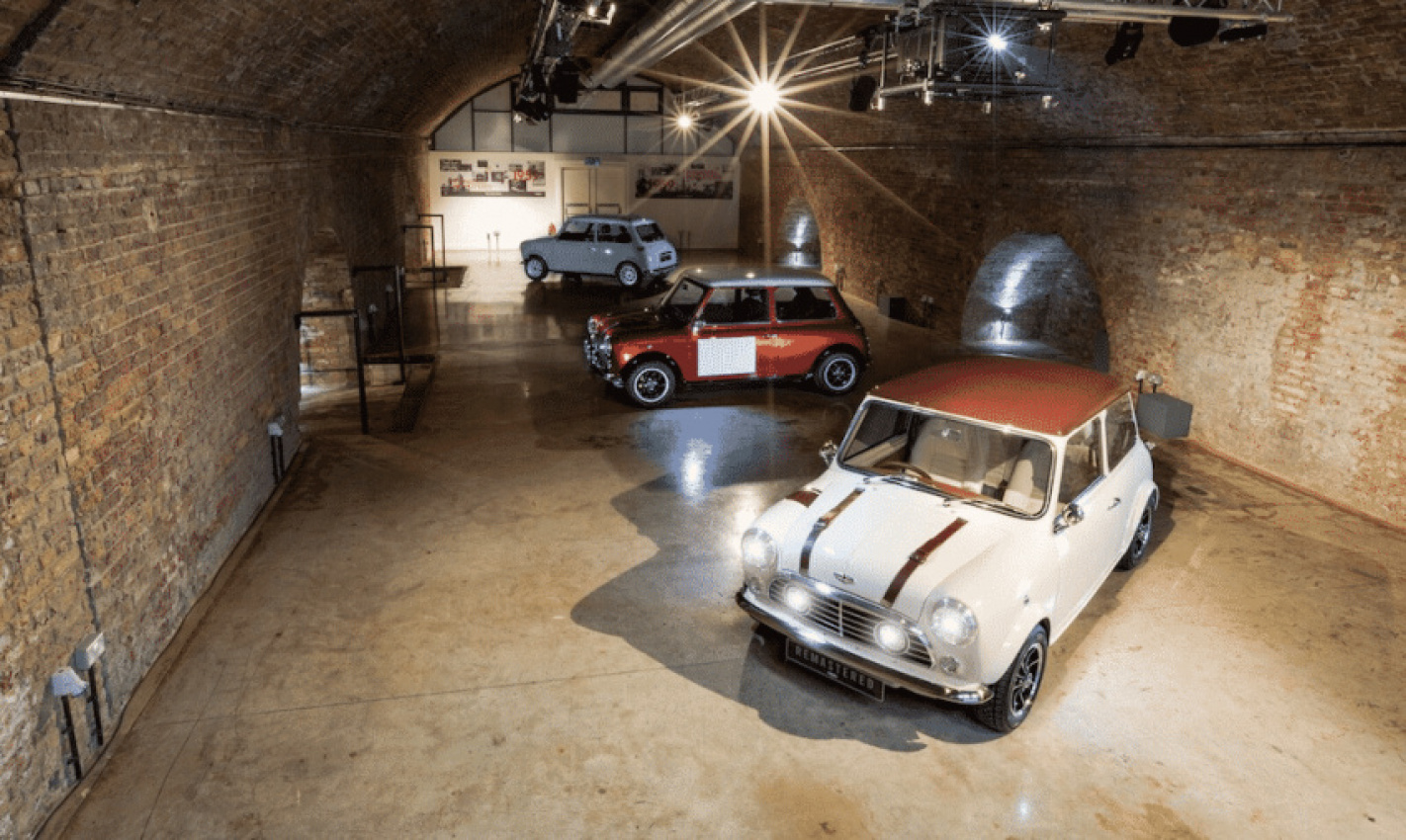 autos, cars, mini, android, david brown automotive unveils mini remastered