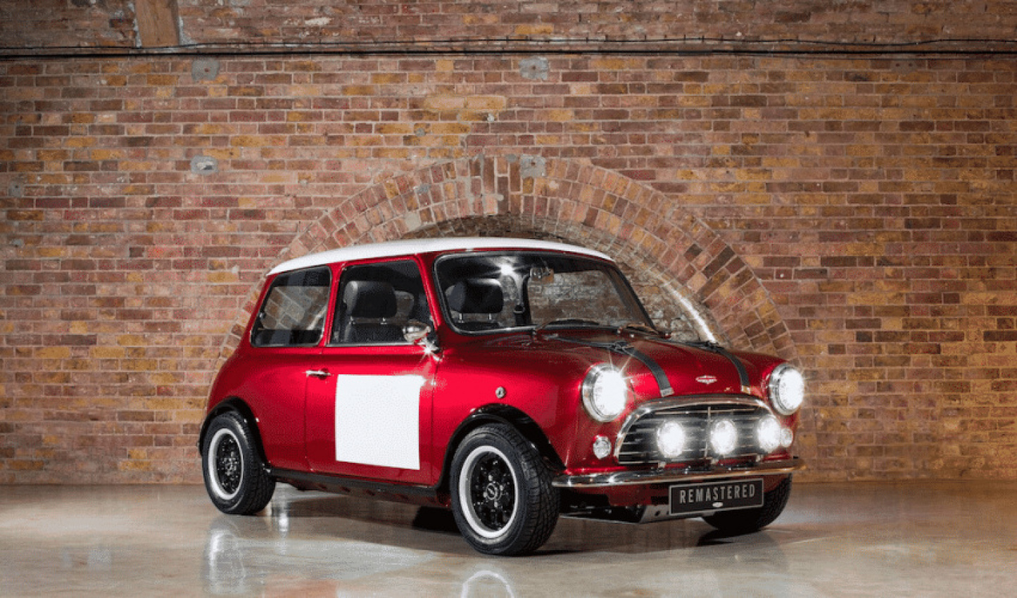 autos, cars, mini, android, david brown automotive unveils mini remastered