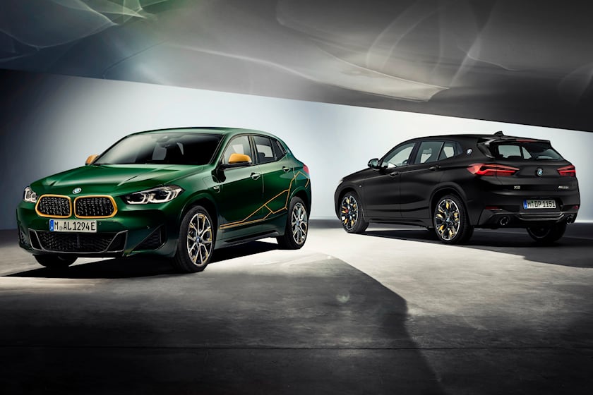 autos, bmw, cars, design, bmw x2, reveal, bmw x2 goldplay edition is green, gold and funky