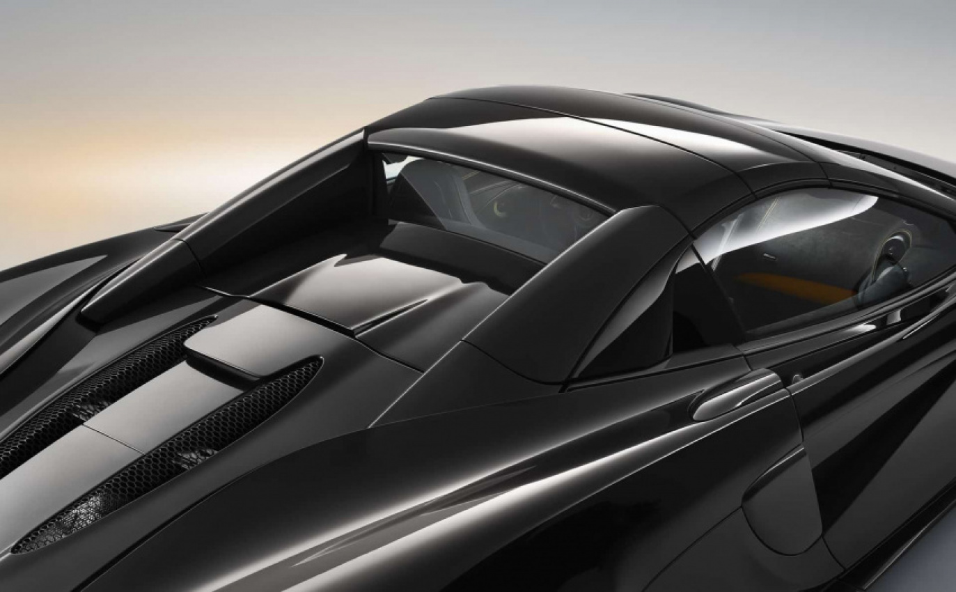 autos, cars, mclaren, mclaren adds design to 570s open-top