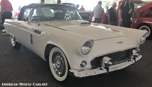 autos, cars, classic cars, derbi, ford, 1950s cars, 1956 ford thunderbird, ford thunderbird, 1956 ford thunderbird