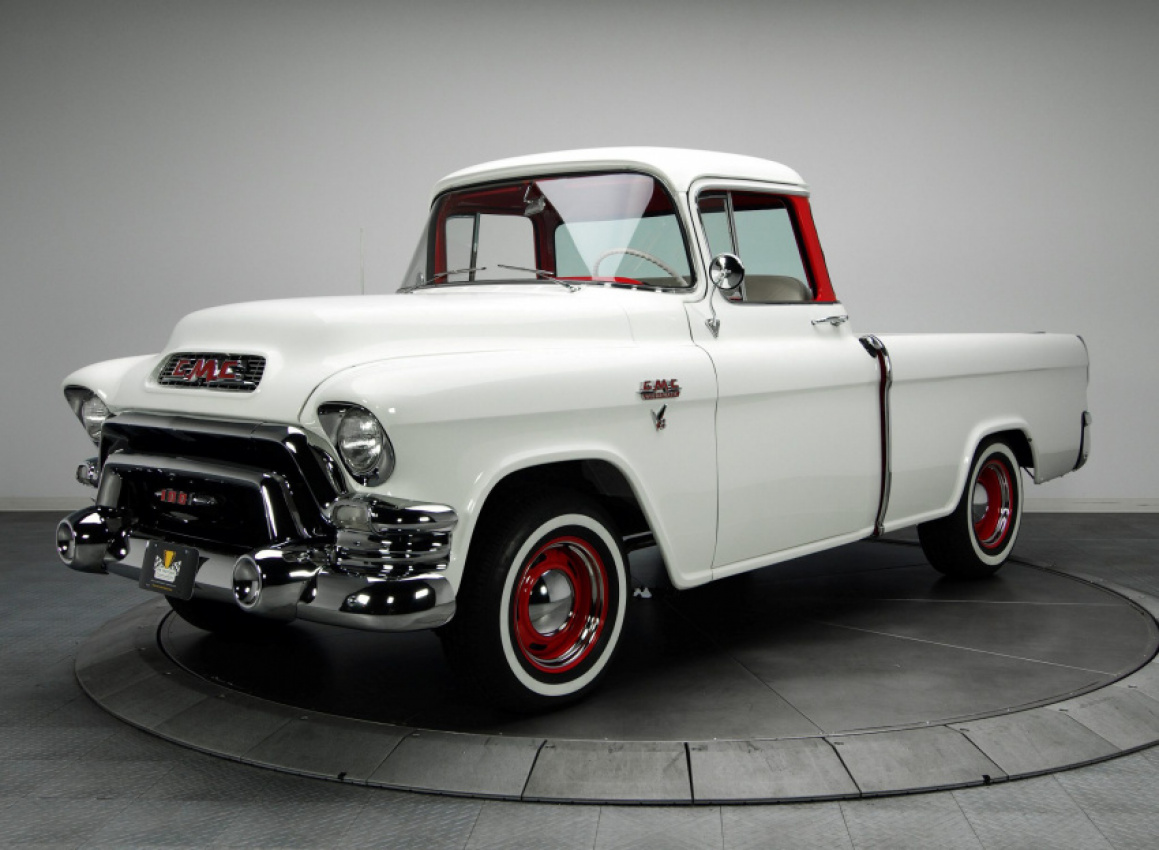 autos, cars, classic cars, gmc, 1955 gmc s-100 suburban pickup, gmc 100, 1955 gmc s-100 suburban pickup
