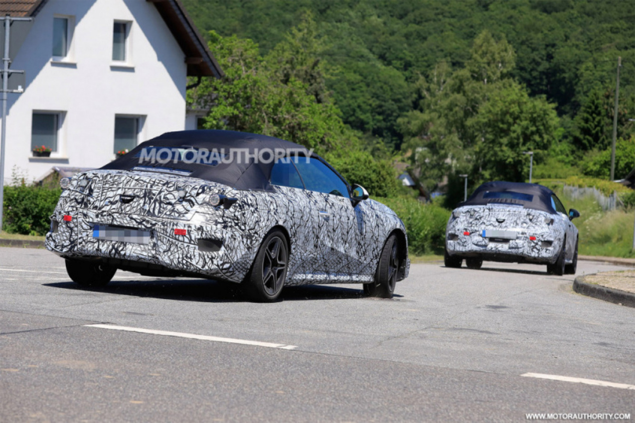 autos, cars, mercedes-benz, convertibles, luxury cars, mercedes, mercedes-benz news, spy shots, 2023 mercedes-benz cle-class cabriolet spy shots: new convertible on the way