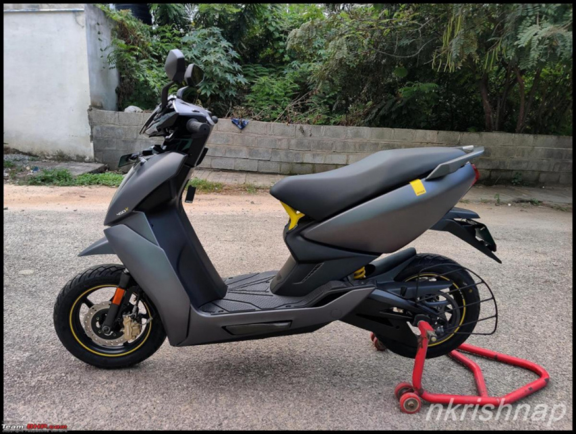 autos, cars, ather, ather 450x, charging, electric scooter, electric vehicles, indian, member content, ownership review: 2000 kms with my ather 450x e-scooter