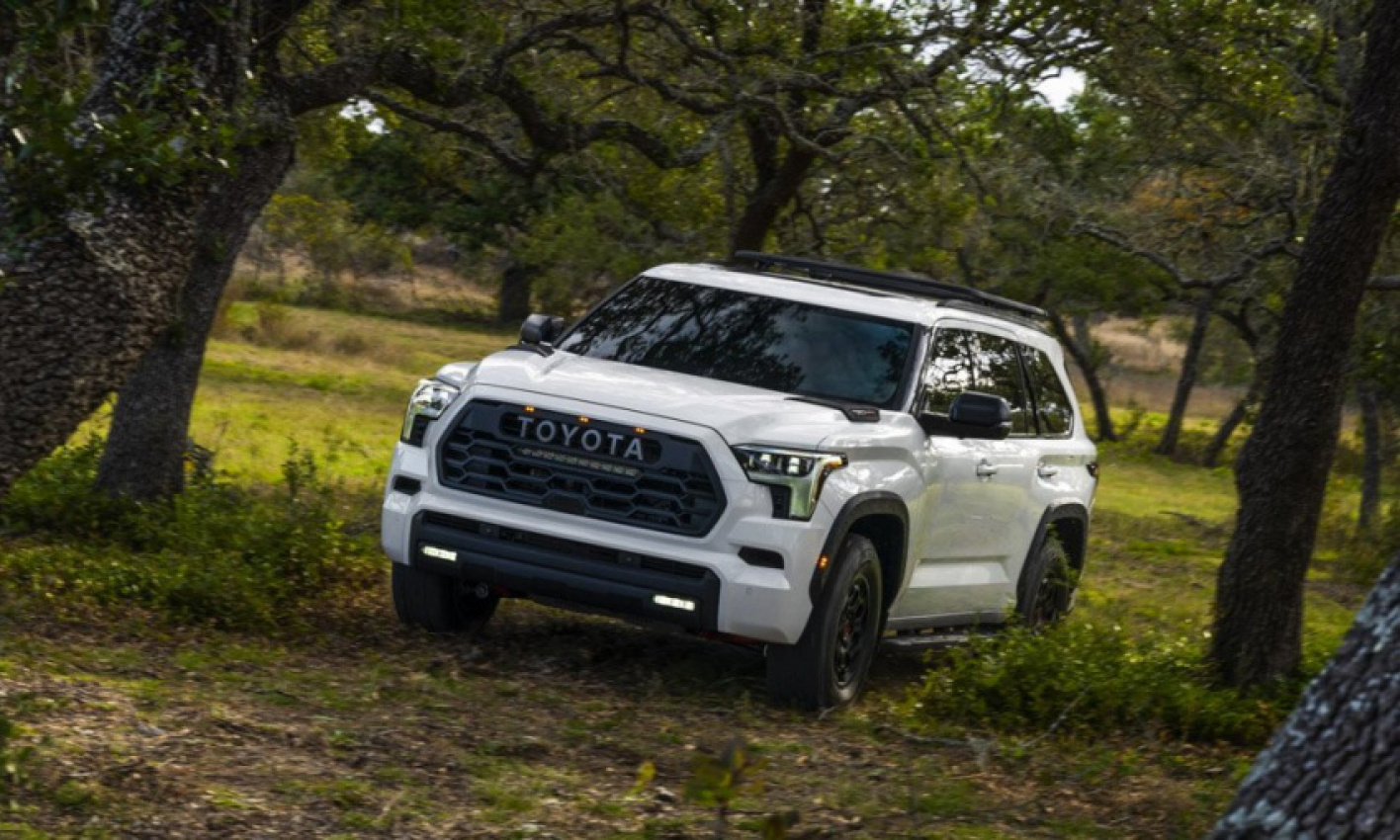 autos, cars, reviews, toyota, the 2023 toyota sequoia is large and in-your-face
