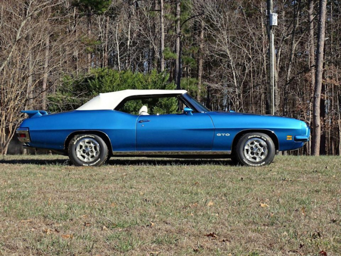 autos, pontiac, ram, 1971 pontiac gto ram air relives glory days on auction block