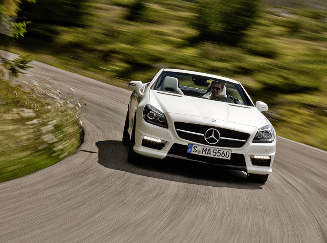 autos, cars, mercedes-benz, mg, review, 2010s cars, amg, amg model in depth, mercedes, mercedes amg, mercedes-benz model in depth, 2012 mercedes-benz slk 55 amg
