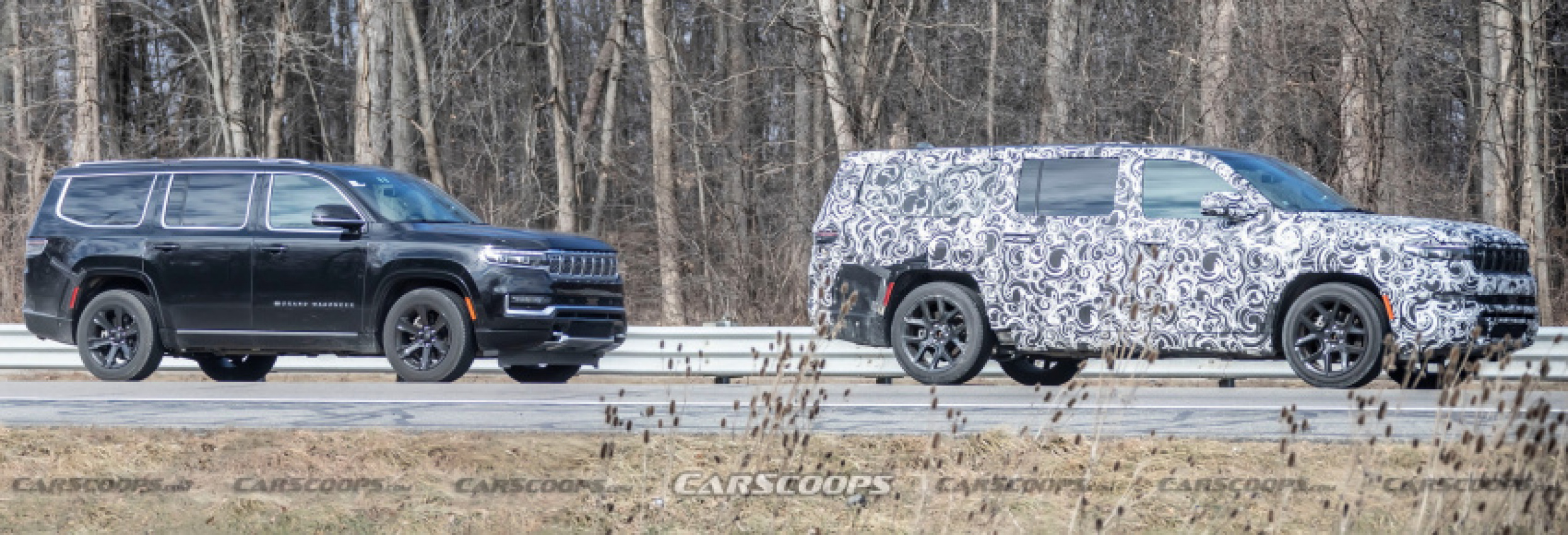autos, cars, jeep, news, jeep scoops, jeep wagoneer / grand wagoneer, scoops, the jeep wagoneer and grand wagoneer are getting long-wheelbase versions