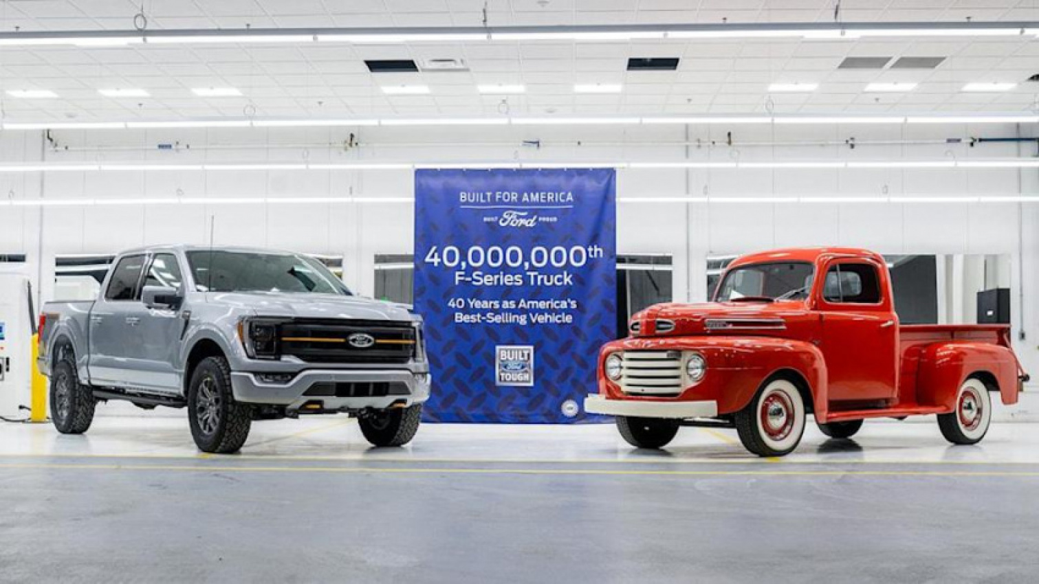 autos, ford, ford builds its 40 millionth f-series truck
