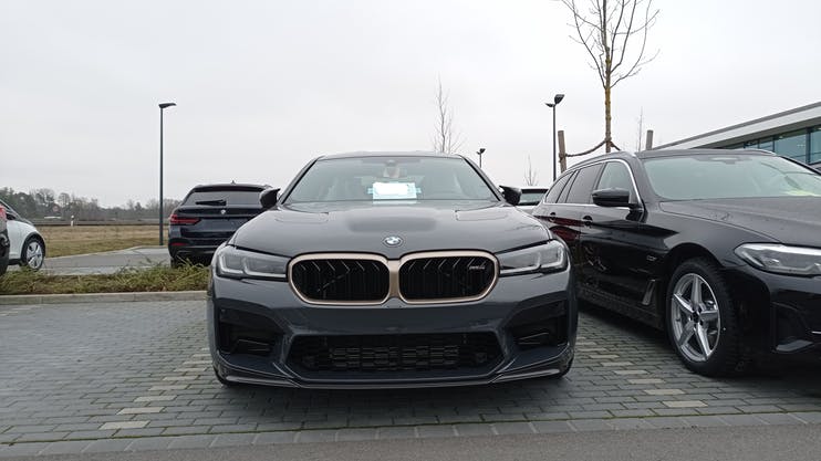 autos, bmw owners club, cars, clubs, an m5 cs arrived at the dealership