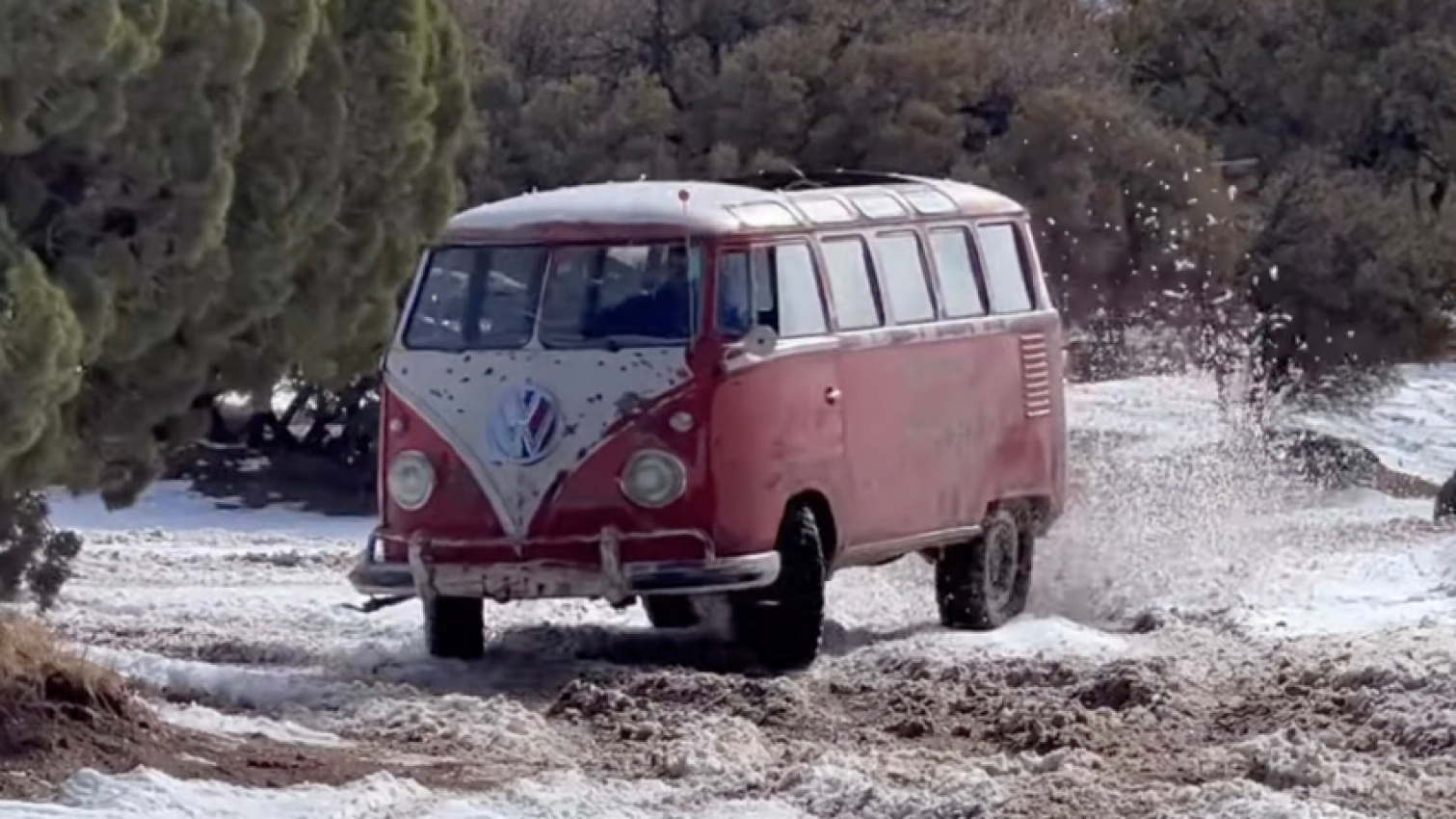 autos, cars, jeep, this 23-window 1959 vw bus goes harder off-road than most new jeeps