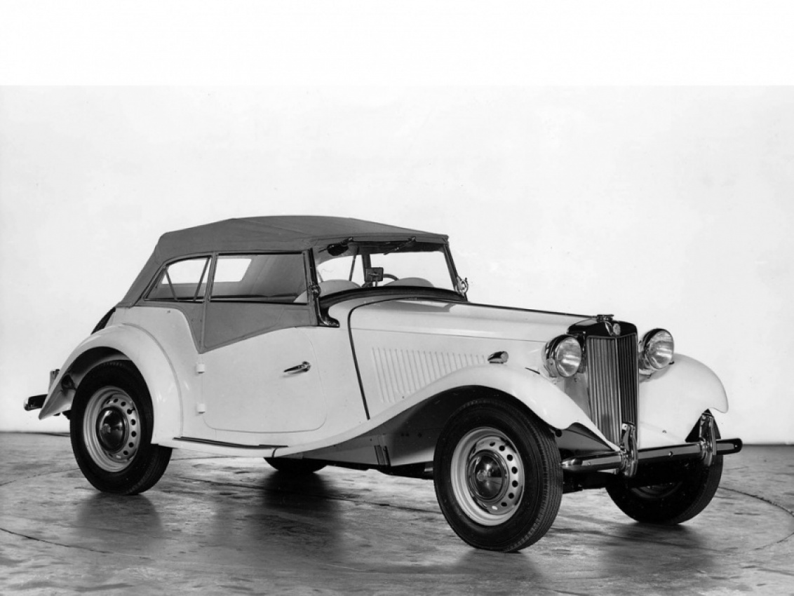 autos, cars, mg, review, 1950s, 1952 mg td