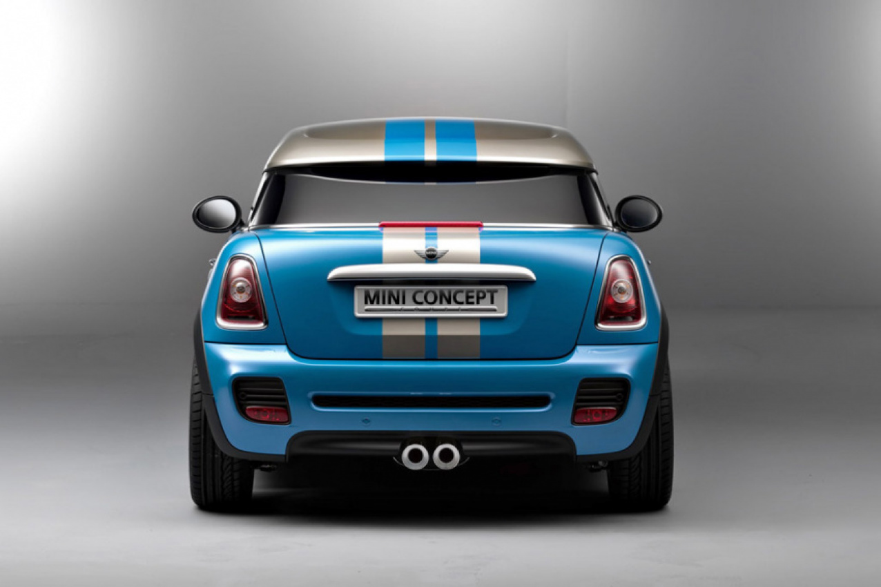 autos, cars, mini, review, 2000s cars, 2009 mini coupé concept