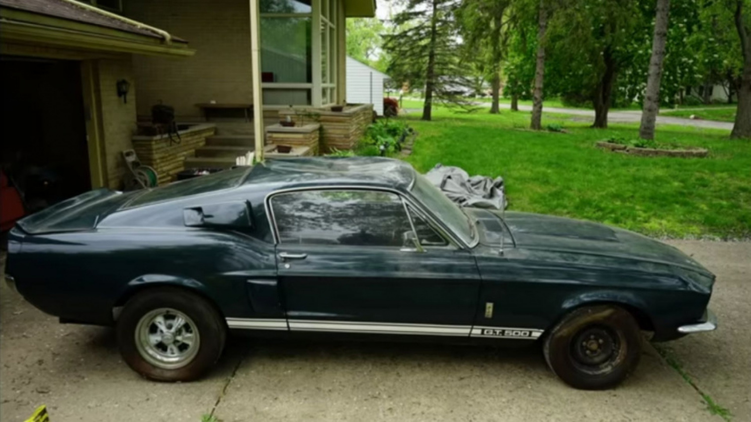 autos, cars, shelby, american, asian, celebrity, classic, client, europe, exotic, features, handpicked, irish, luxury, modern classic, muscle, news, newsletter, off road, sports, trucks, 1967 shelby gt500 sits in garage for decades
