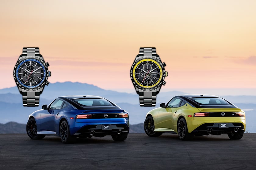 autos, cars, design, nissan, offbeat, sports cars, nissan z watches are an expensive way to show off