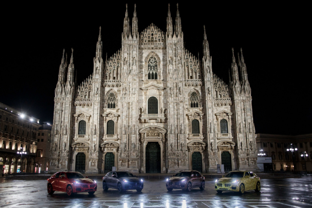 autos, cars, maserati, 2022 maserati grecale: luxury suv teased ahead of unveiling