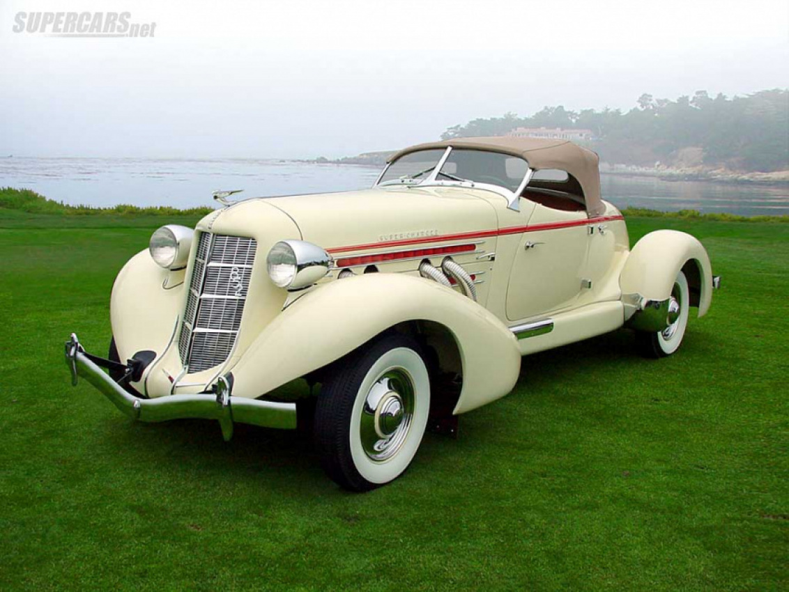 autos, cars, review, 100-200hp, 1930s, auburn, classic, convertible, inline 8, 1935 auburn 851 sc