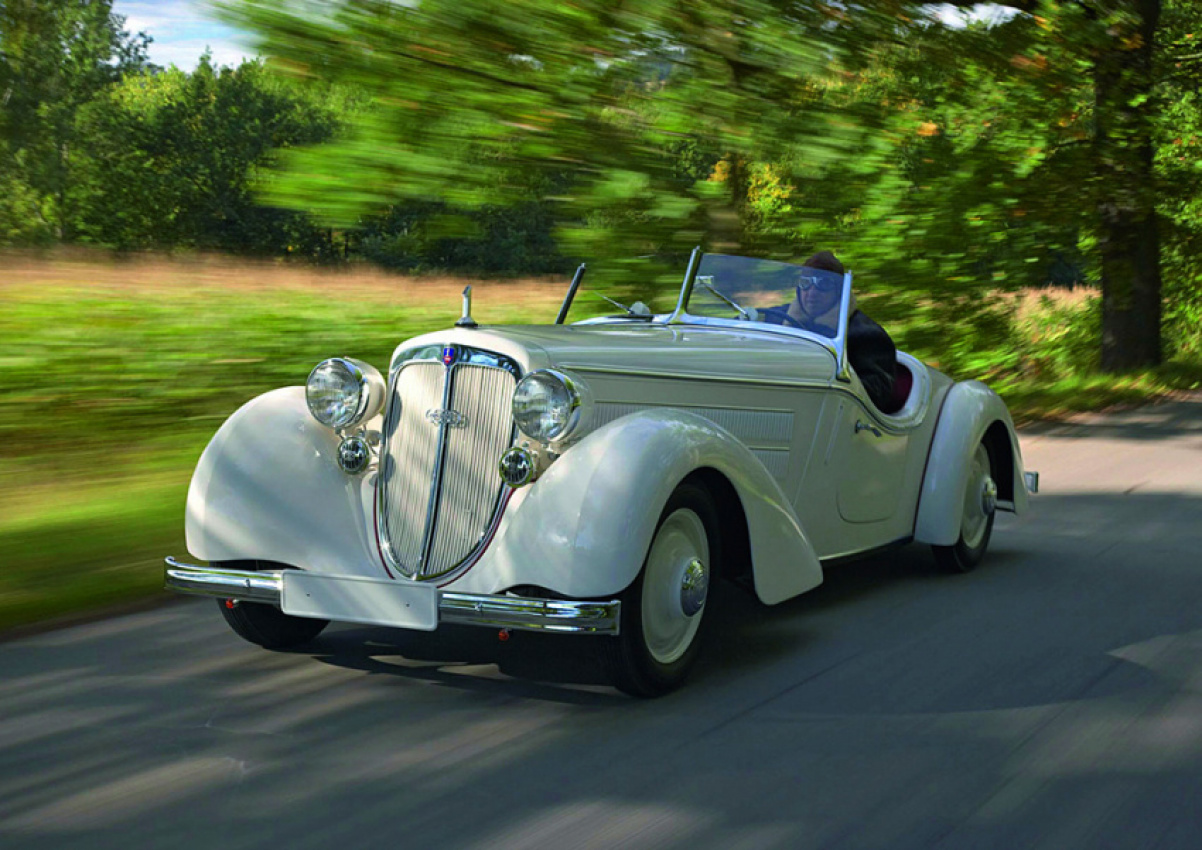 audi, autos, cars, review, 1930s, audi model in depth, classic, convertible, pre 1940s audi in depth, roadster, 1935 audi 225 front special roadster