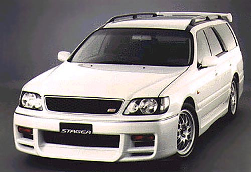autos, cars, review, 1990s, tuned nissan, 1998 autech stagea rs260