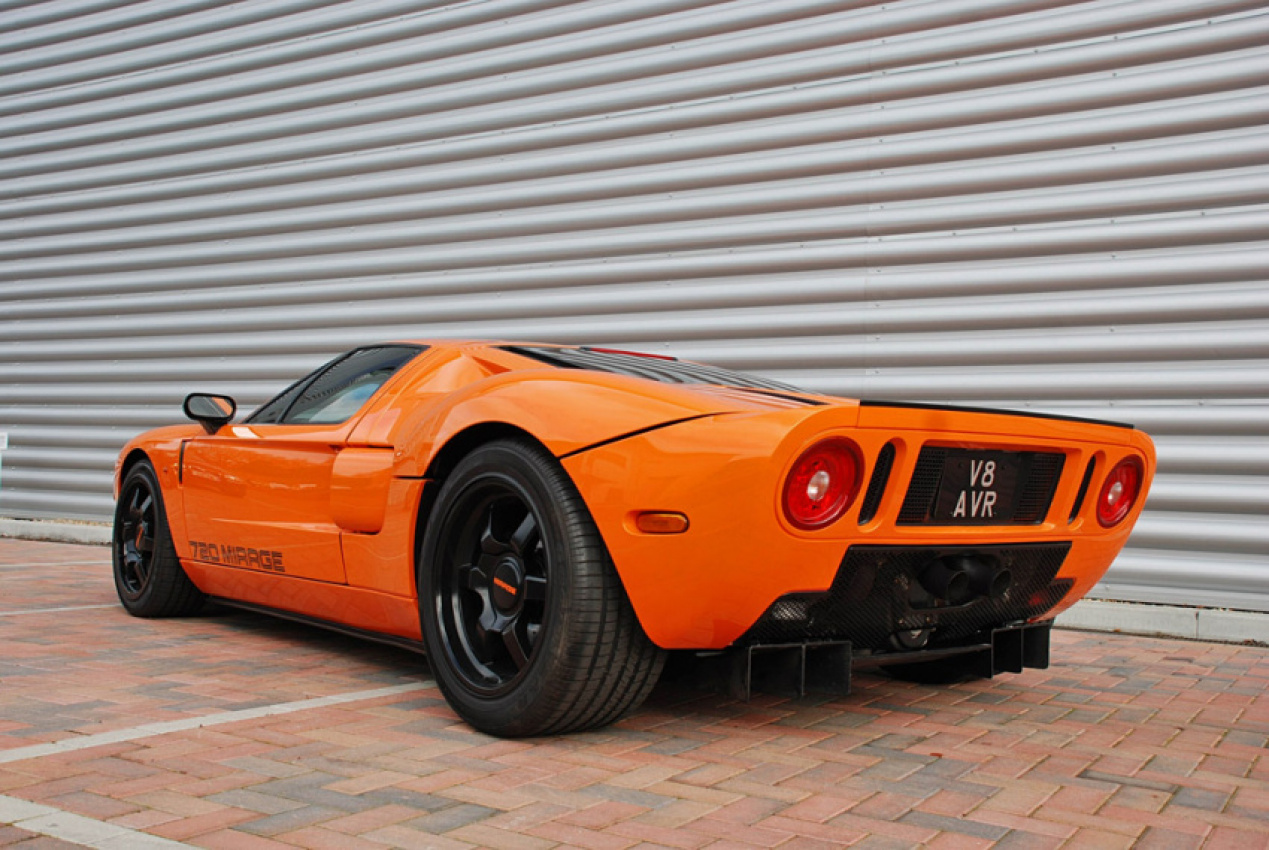 autos, cars, review, 2000s cars, ford gt40, gt40, professionally tuned car, tuned, tuned ford, 2008 avro 720 mirage