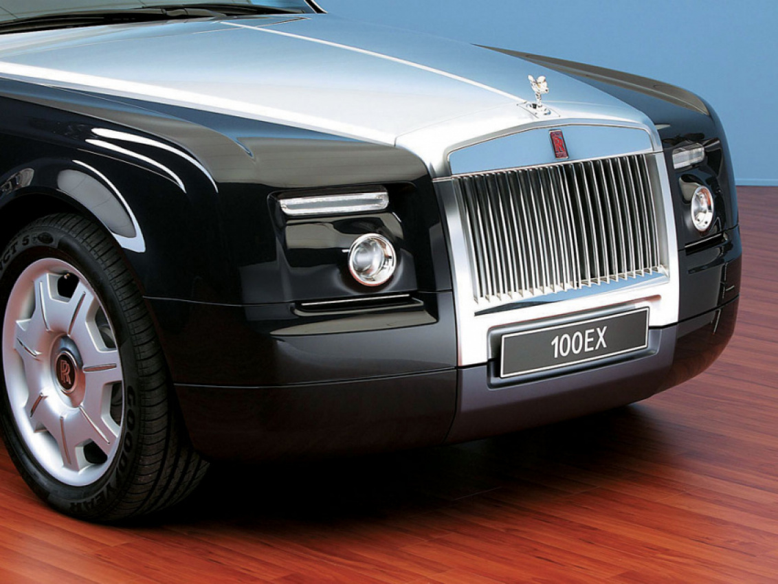 autos, cars, review, rolls-royce, 2000s cars, luxury cars, recent era rolls in depth, rolls-royce model in depth, v16, 2004 rolls-royce 100ex concept