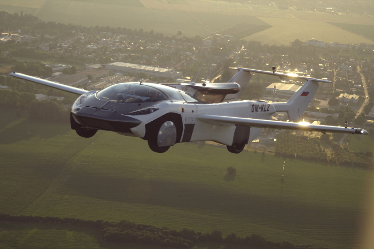 auto news, autos, cars, aircar, flying car, klein vision, klein vision aircar certified to fly, but you need a pilot's license