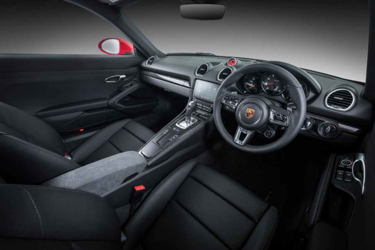 autos, cars, news, porsche, stand out with porsche’s 718 cayman sportdesign series