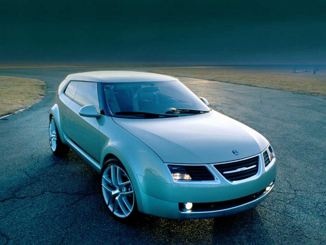 autos, cars, review, saab, 2000s cars, 300-400hp, concept, 2002 saab 9-3x concept