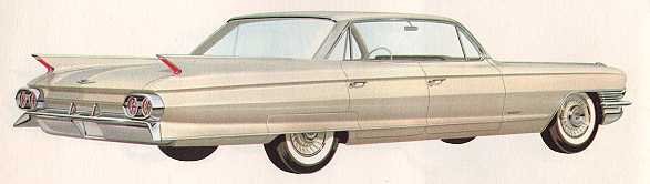 autos, cadillac, cars, classic cars, 1960s, year in review, deville cadillac history 1961