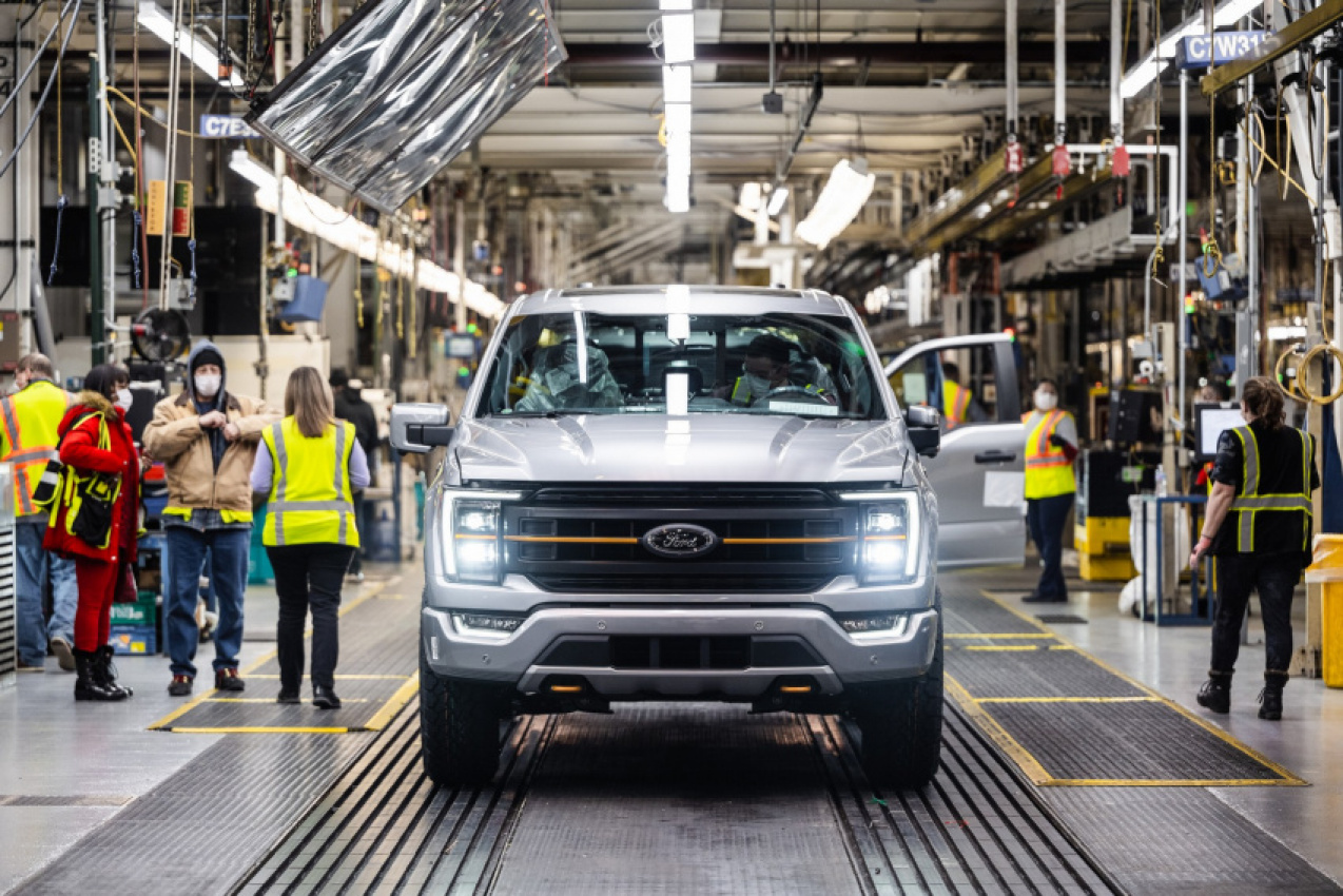autos, cars, ford, news, ford f-150, ford f-series, ford videos, production, video, ford has built the 40 millionth f-series pickup for the u.s. market