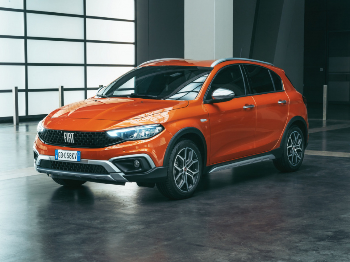 autos, cars, fiat, fiat tipo cross unveiled as tipo line-up receives refresh